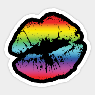 Pride Lips Graphic Sticker